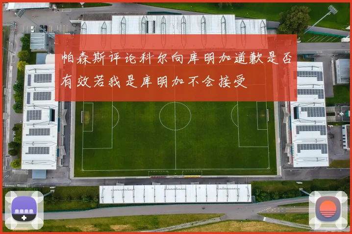 帕森斯评论科尔向库明加道歉是否有效若我是库明加不会接受